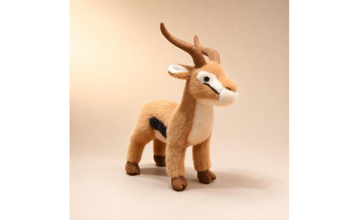Standing Antelope Stuffed Toy | Soft, Antelope Stuffed Animal, for Bedroom