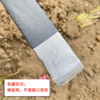 加厚铁耙子钢耙钉耙花园种菜翻土松土耙农具三四齿耙开荒翻地锄头