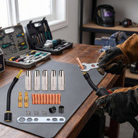 24-Piece MIG/MAG Welding Torch Consumables Kit for MB15AK