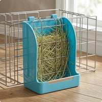 Coil Hay Feeder Easy to Use Wall Mount Hay Rack Space Saving