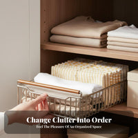 Stackable Organizer container Large Capacity Wardrobe Container Easy to Assemble