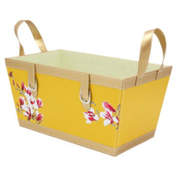PU Leather Gift Hamper Basket - Elegant Storage Basket for Gifts and More