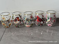 跨境新品Hummingbird Joy Tea Cup 蜂鸟晨喜茶杯家居亚克力工艺品