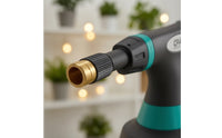 Rechargeable Electric Spray Bottle Adjustable Nozzle Battery-Powered Spray Bottle Handheld Sprayer with Extended Wand Cordless for Gardeners, Homeowners, Garden, Home