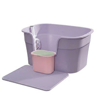 Open-Top Waste Pan Deep Waste Pan   Easy-Topet Hygiene Supply for Apartment