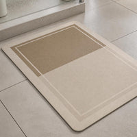 Diatomaceous Earth Bath Mat Non-Slip Absorbent Quick Dry for Bathroom Entryway