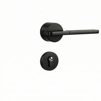 Bedroom Door Lock Round Trim Interior Door Lock Resistant