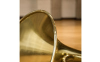 Bugle Playable Gold Bugle Musical Instrument for Drum Corps