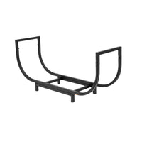 Metal Firewood Rack for Outdoor Camping Wood Storage Organizer