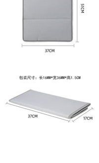 Yinzhu 3-Fold Ironing Board Cover with Heat-Resistant Pad