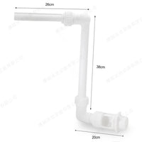Dual-Head Fountain for Swimming Pool, Fish Pond, Garden