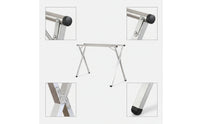 Foldable Clothes Drying Rack Freestanding Laundry Drying Rack Rust-Resistant Clothes Airer Portable for Balcony