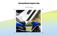 Stainless steel guard bar, durable