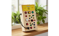 Busy Board with Sensory Switch Board Activity toy Skills for Travel, Preschool
