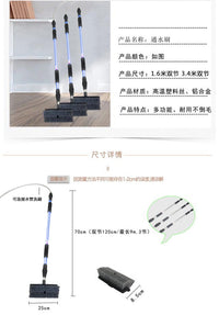 通水刷加长铝合金伸缩刷车汽车刷清洁玻璃墙面太阳能光伏板刷子