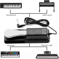 INNOIO PL-002 Sustain Pedal for Digital Piano and MIDI Synthesizer