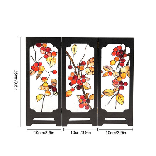 Chinese Design Table Screen Space-Saving Chinese Design Panel Divider