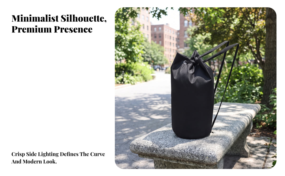 Heavy-Duty Cylindrical Backpack