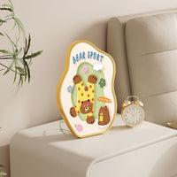 Dopamine Polka Dot Cat Tabletop Decorative Painting, Bedside Table Decor, Bedroom Wall Art, Entryway Cabinet, TV Cabinet Ornament