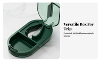 2-in-1 Cutter and Organizer Stainless steel cutter for portableers, Caregivers