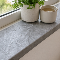 Self-Adhesive Wood Grain Baseboard Wall Trim - Waterproof & Thickened Skirting Board for Wall Decor