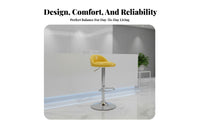 Adjustable Rotating Stool with Backrest Modern Design Counter Chair Nordic aesthetic