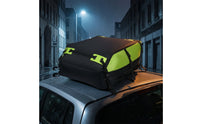 Car Rooftop Cargo Carrier with Straps Reflective Car Roof Rooftop Storage Bag Secure for Camping