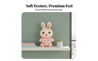 Heart Holding Cottontail Stuffed Toy Great Gift Pairs Cottontail Doll Cuddly Hare Stuffed Creature Cuddly Soft Cuddly Hare