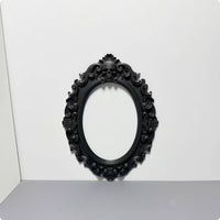 Ornate Oval Wall Frame Intricate Details Ornate Halloween Wall Art