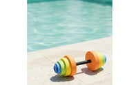 EVA Dumbbell Detachable Modular Dumbbell Adjustable Aquatic Exercise Dumbbells for Kids, Beginners