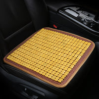 I&P Bamboo Summer Car Seat Cushion Set - Ventilated 3-Piece for Vans and Trucks