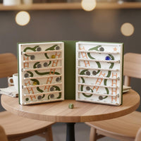 And Ladders Game Portable Indoor Entertainment Bookshelf Decor for Travel