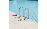 4-Step Pool Ladder Stainless Steel Ladder with Handrails No-Hole Pool Staircase for Families, in-Pool Pools