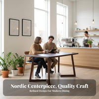 Canteen Dining Unit Nordic Design Cafe Table and Chairs Economical Modern Design for School Administrators, Bistro, Eatery