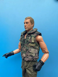 zqn 1/6兵人 正版 威龙 衣服 胸挂 背心 马甲 防弹衣 散件 模型
