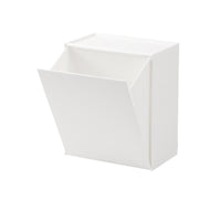 Wall-Mounted Storage Box Minimalist Storage Box with Flip-down Door