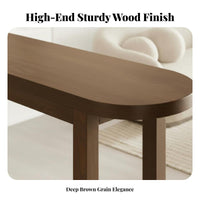 Wooden Bar Counter sturdy Wood Construction Narrow Bar Table Modern Minimalist design Household Furniture for Homeowners, Living Room, Kitchen, Entryway