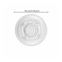 PU Ceiling Medallion Custom Size Support French Design Ceiling Medallion