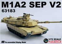 Dragon 63183 1/72 US M1A2 SEP V2 Abrams Main Battle Tank Finished Model