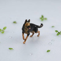 1/64 Scale Dog Figurine Fine Workmanship Mini Dog Model 3D Printed