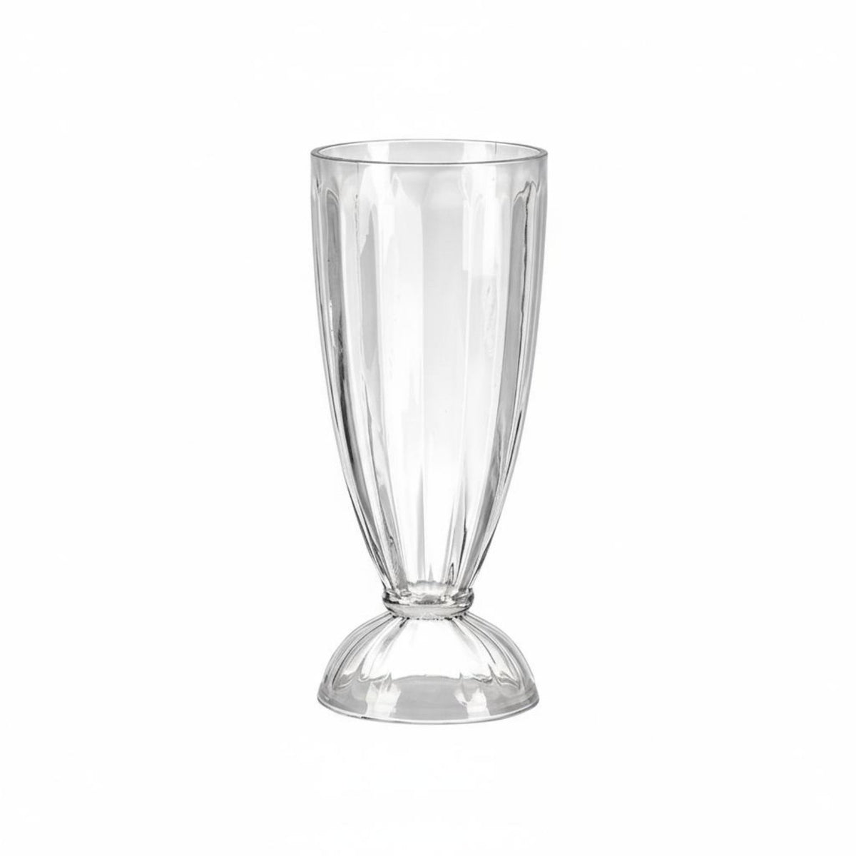 Large Capacity Shatterproof Carbonated Drink Glass Heat Resistant Plastic Milkshake Cup Commercial Grade for Families, Homeowners, Taverns
