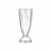 Large Capacity Shatterproof Carbonated Drink Glass Heat Resistant Plastic Milkshake Cup Commercial Grade for Families, Homeowners, Taverns