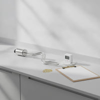 Stainless Steel Tri-Clamp Undulating Foldback Heating Heater Easy to Install Tri-Clamp Undulating Heating Heater Uniform Heat Distribution Immersion Heater Energy Efficient for Brewers, Homebrewers