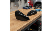 Metal Left Side Battery Cover Easy to Install Left Battery Side Cover Black Sleek