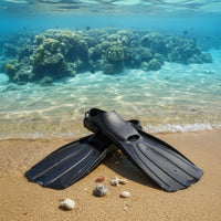Adjustable Diving Fins Lightweight Water Sports Gear Travel-Friendly