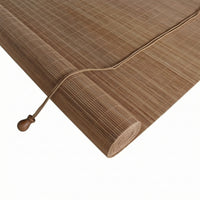 Natural Bamboo Roller Blinds Woven Bamboo Roller Blind Breathable Roll up Blinds Long-Lasting for Window