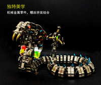 机械眼镜王响尾蛇高难度金属拼装模型摆件立体手工组装3D玩具跨境