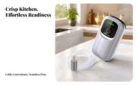 Culinary Gastronomy Aerator Device | Rechargeable Handheld Design, Compact Portable Body, Culinary aerator device, for Dessert Plating