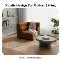 Nordic Aesthetic Modular Block Sofa High-Resilience Foam L-Shaped Chaise Lounger Wear-Resistant Living Room Furniture Solid Wood Frame for Apartment Dwellers, Guesthouse Owners, Interior Designers, Reception Area, Bedroom