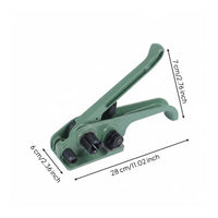 Labor-Saving Woven Strap Tensioning Tool Easy Operation Manual Strapping Tensioner Heavy Duty for Warehouse, Shipping